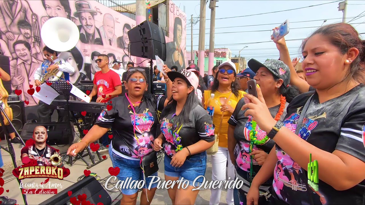 CALLAO Puerto Querido - Orquesta ZAPEROKO La Resistencia Salsera del Callao & La Patronal