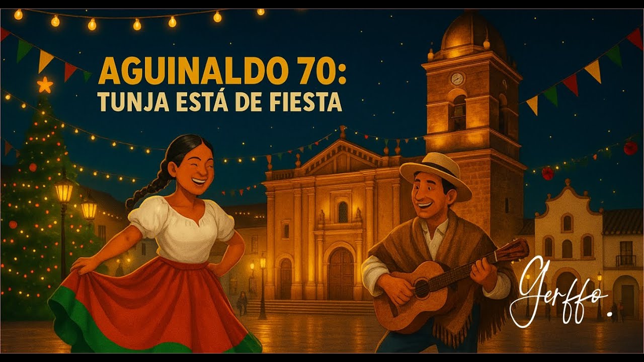 GERMÁN FORERO – AGUINALDO 70: TUNJA ESTA DE FIESTA | De fiesta