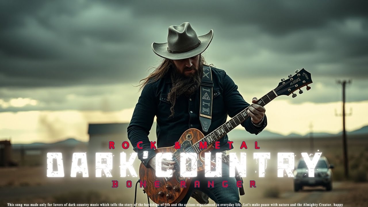 Dark Country | Dry Creek Execution 🔥 | ( Dark Country Rock Metal ) BoneRanger, Rock Metal Trails🔥