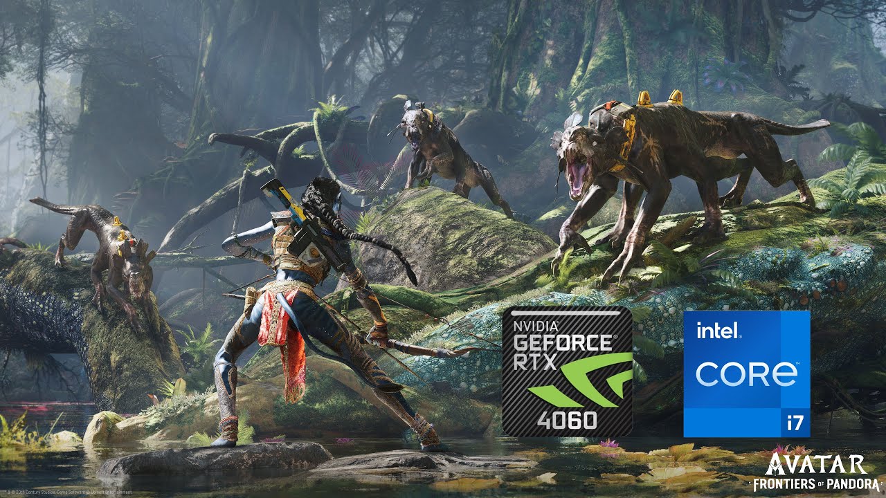 Avatar  Frontiers of Pandora on RTX 4060 Laptop Asus TUF F17