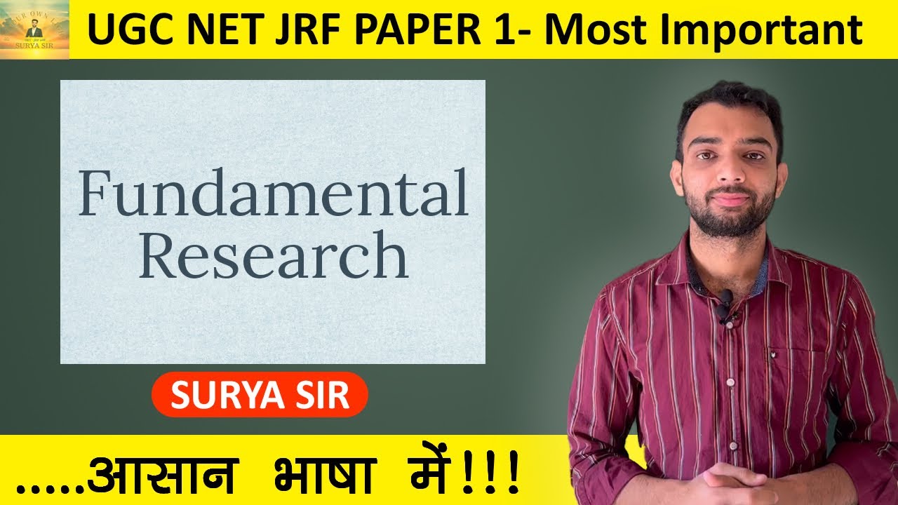 Basic or Pure or Fundamental Research kya Hoti hai? 