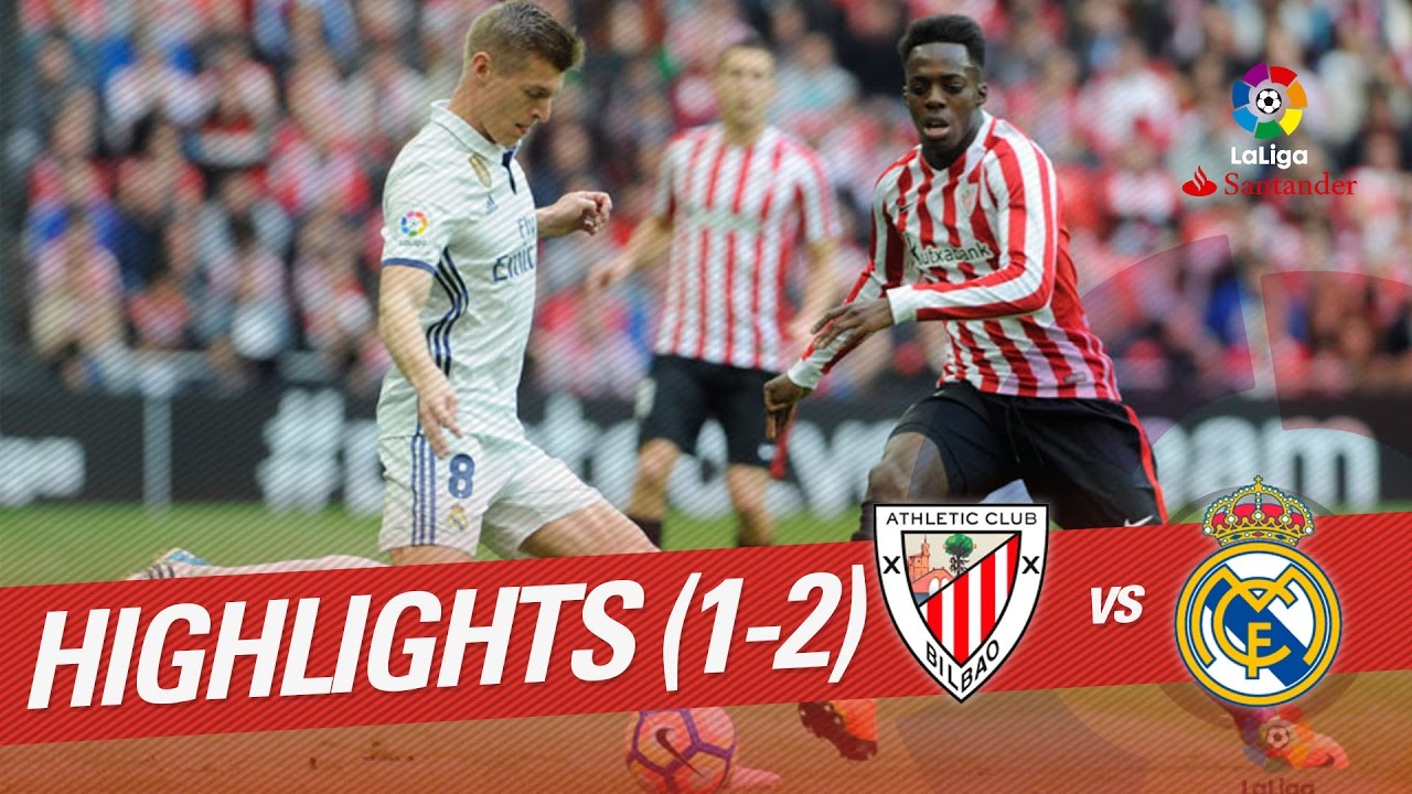 Resumen de Athletic Club vs Real Madrid (1-2)