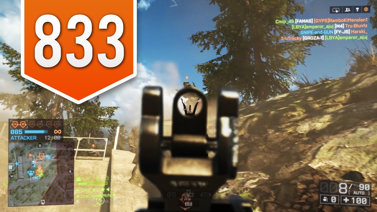 BATTLEFIELD 4 (PS4) - Road to Max Rank - Live Multiplayer Gameplay #833 - TEAM DID IT!