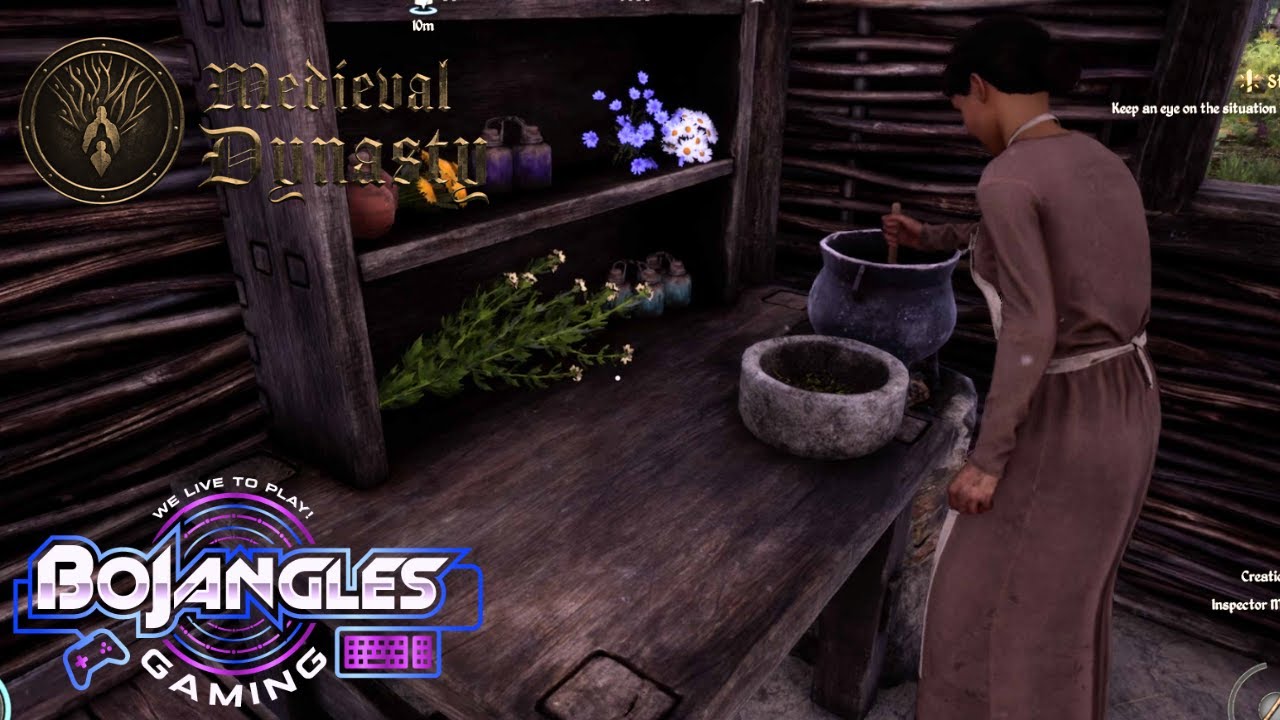 Let's welcome Eryka, our Herbalist/Garden has beetroot and Onion seeds/Medieval Dynasty/Oxbow/EPS 5