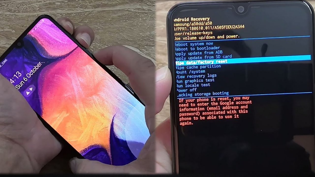 Pattern Unlock, Password Break | Samsung Galaxy A50, A60, A70, A10 Hard Reset
