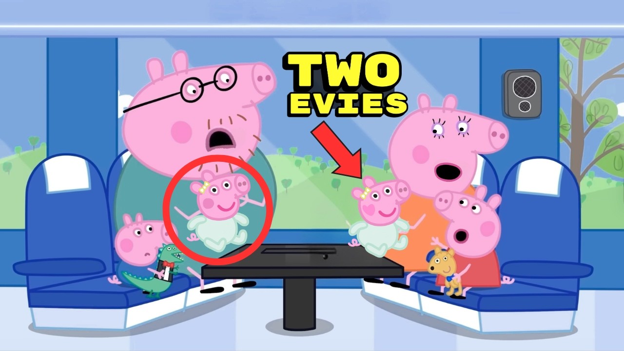 Did EVIE’S SECRET TWIN Just Appear In Peppa Pig? 12 Hidden Secrets