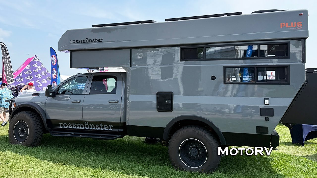 $445K Rossmonster BAJA Plus RAM 5500 Hard-Sided POP Off-Road Performance Camper