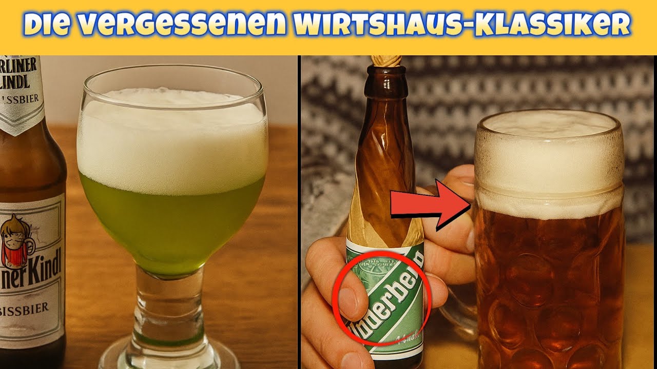 15 vergessene Wirtshausgetränke der 60er & 70er in Deutschland