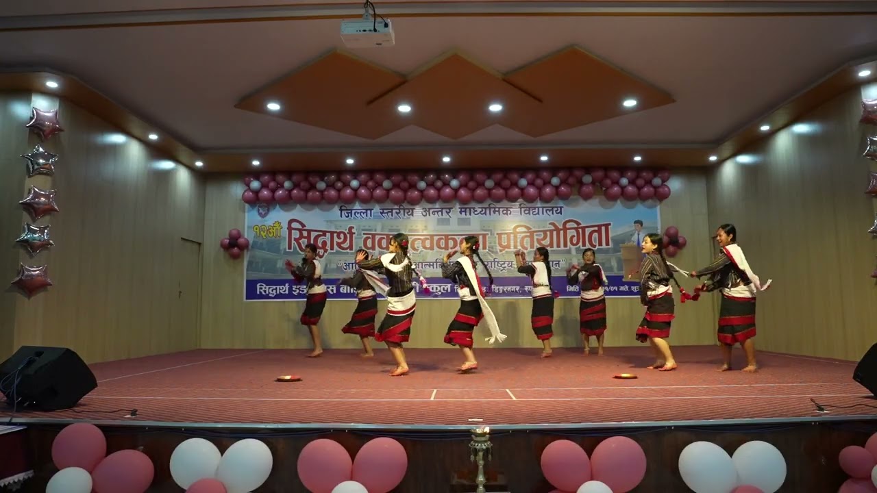 Cultural Dance Performance during District level inter-School Declamation Competition 