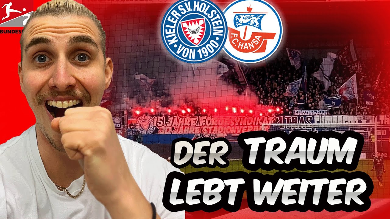 SIEG im OSTSEEDERBY 😍 Holstein Kiel - Hansa Rostock STADIONVLOG💥 BLITZTOR, PRÜGELEI und CHOREOS🔥🔥