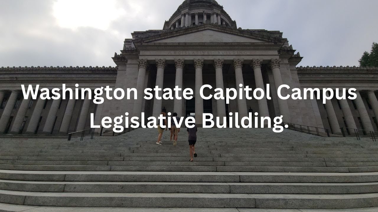 Washington state Capitol Campus Legislative Building.  Olympia is Washington State Capitol.