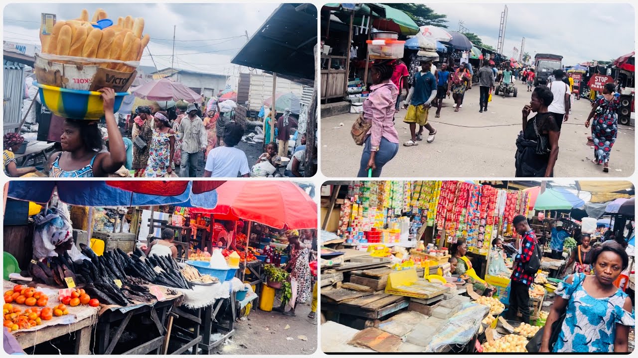 LE PLUS GRAND MARCHÉ DE KINSHASA EST 🇨🇩 ( MARCHÉ DE LA LIBERTÉ)