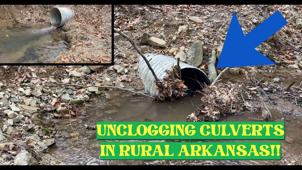 UNCLOGGING CULVERTS AND BRIDGES IN WILDERNESS OF ARKANSAS 02/2025