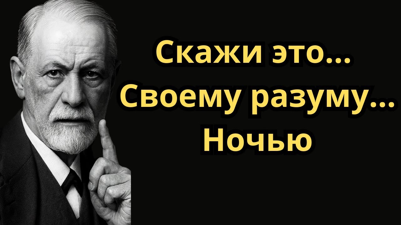 Скажи это своему бессознательному перед сном и измени свою жизнь | Зигмунд Фрейд