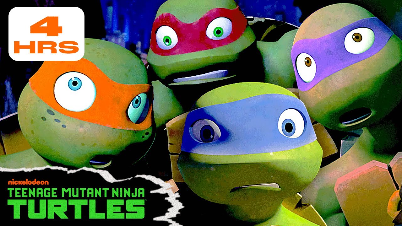 4 HOURS of the Most SHOCKING Cliffhanger Moments from TMNT (2012)! 😲 | Teenage Mutant Ninja Turtles