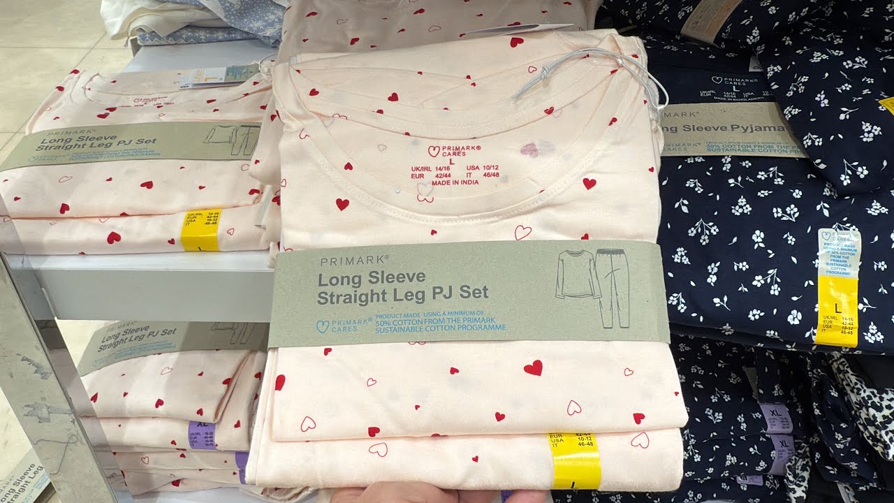 Primark Women's Winter Pyjamas and Slippers Collection - what's new | December 2024