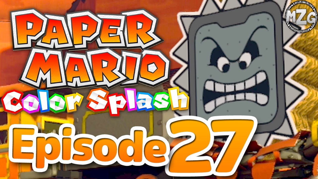 Train Wreck! - Paper Mario: Color Splash Gameplay - Episode 27