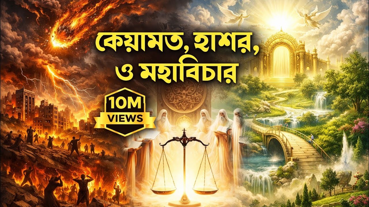  কেয়ামত হাসর ও মহাবিচার  The Day of Resurrection, Assembly, and Great Judgment.#islamicvideo #viral