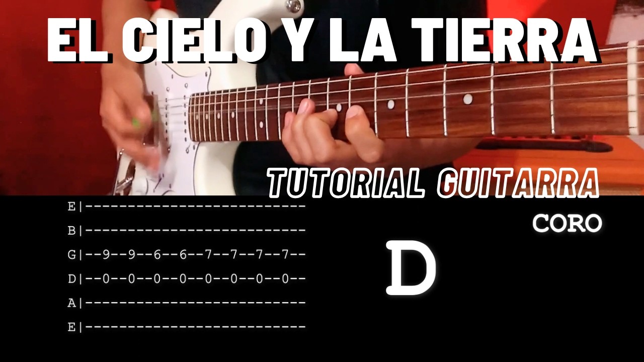 Julio Melgar - El Cielo Y La Tierra | TUTORIAL GUITARRA