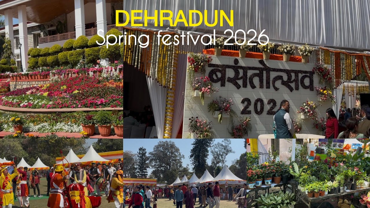 Dehradun spring festival 😍