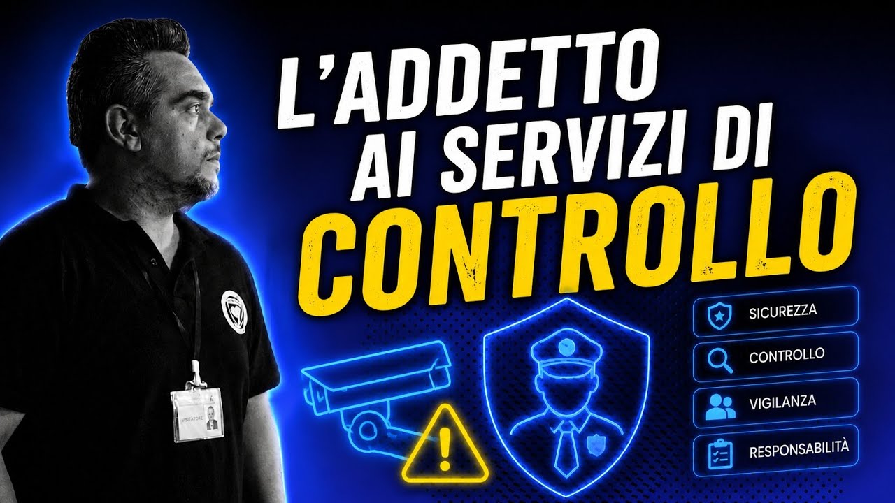 L' Addetto ai servizi di controllo: requisiti e formazione