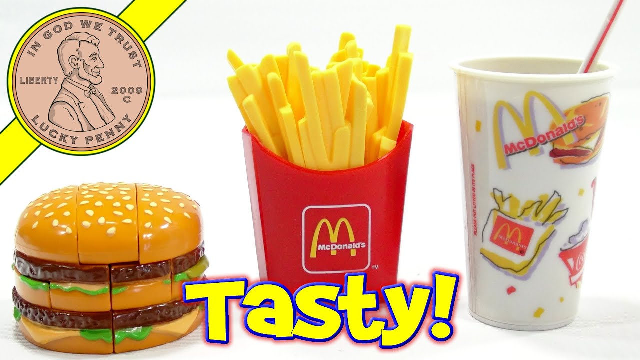 McDonald's Extra Value Meal Food Puzzles,  Tasty Puzzle Pieces!