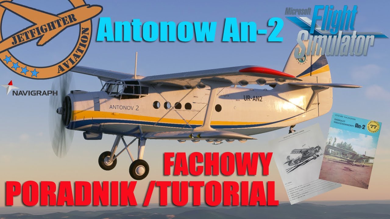 [ 🛩 MSFS 2020 ] ✨ANTONOW AN 2 