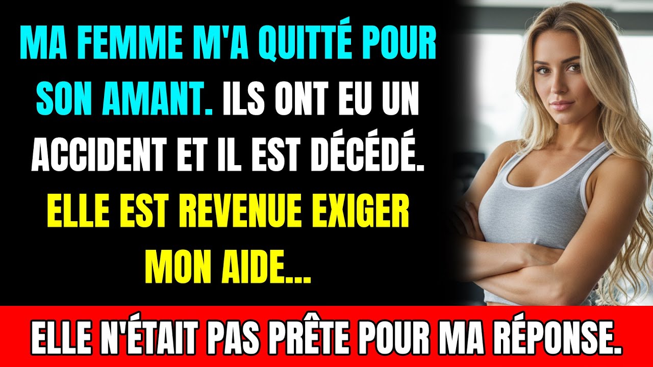 Accidentée avec son amant, elle revient pour que je m'occupe d'elle