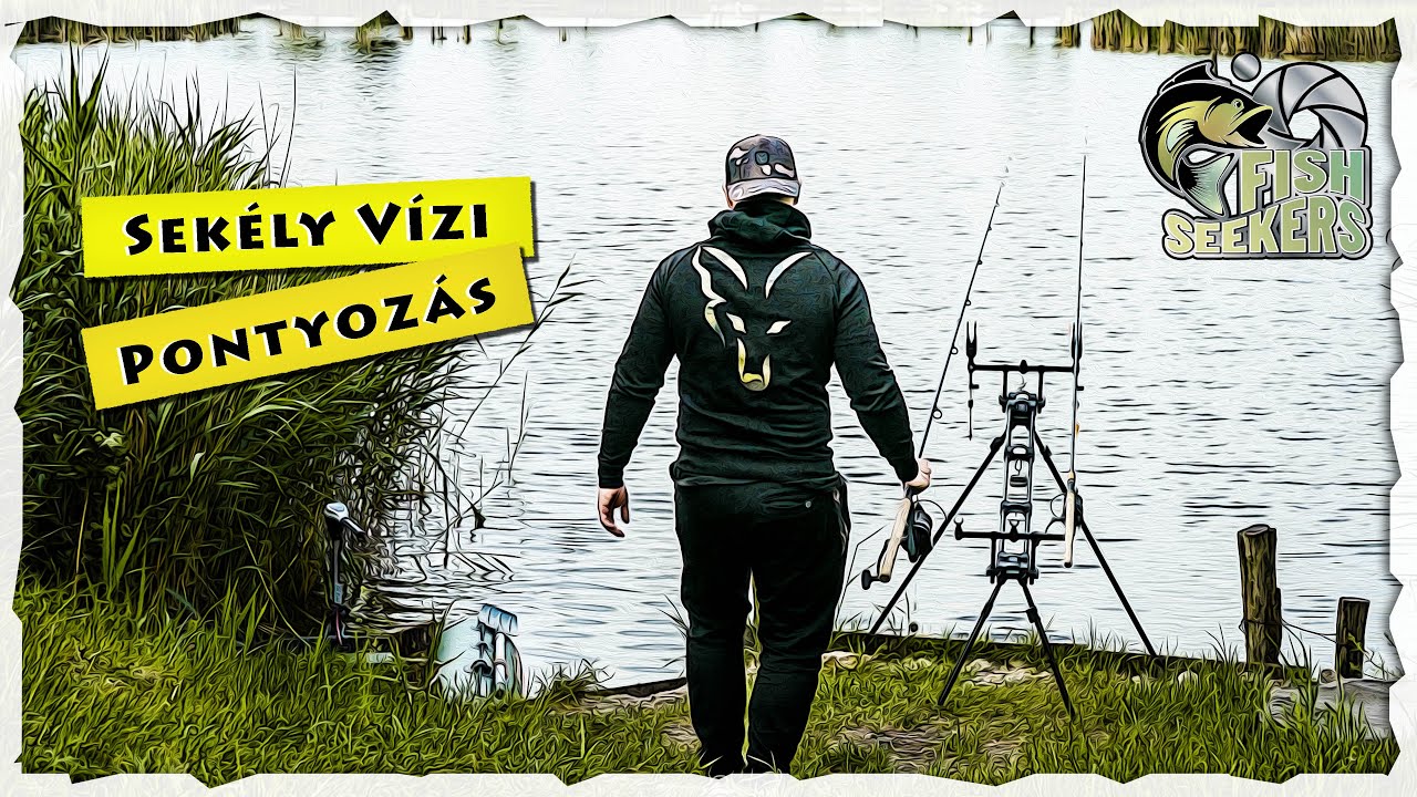 Pontyozás SEKÉLY vízben - S2 tavak - 9. állás