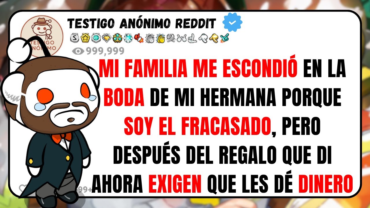 Mi Familia me ESCONDIÓ en la Boda de mi HERMANA porque soy el FRACASADO DE LA FAMILIA, pero ahora...
