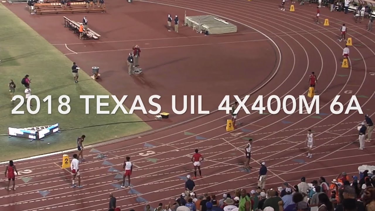 2018 Texas UIL State Meet 6A 4x400m Relay