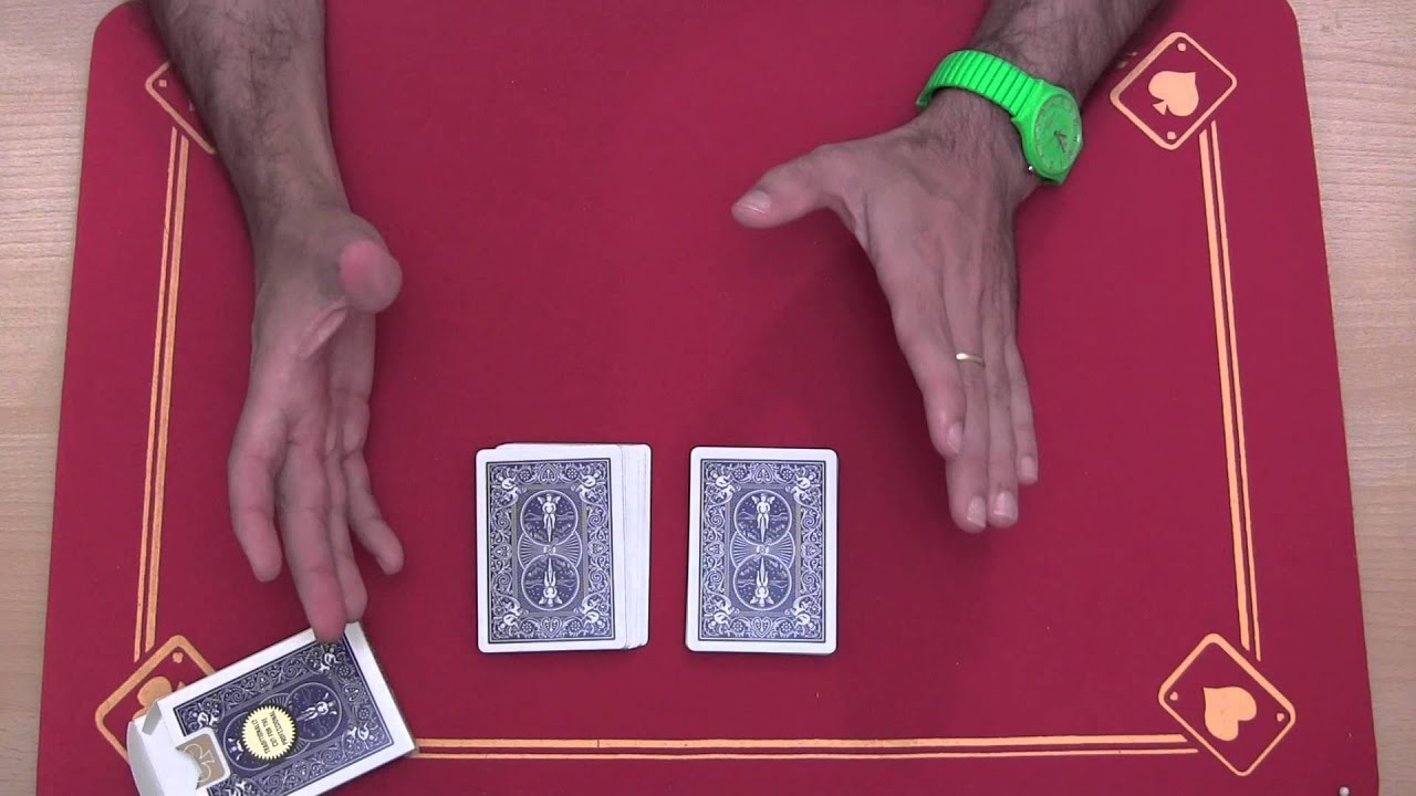 Truco de magia - Los 4 palos.