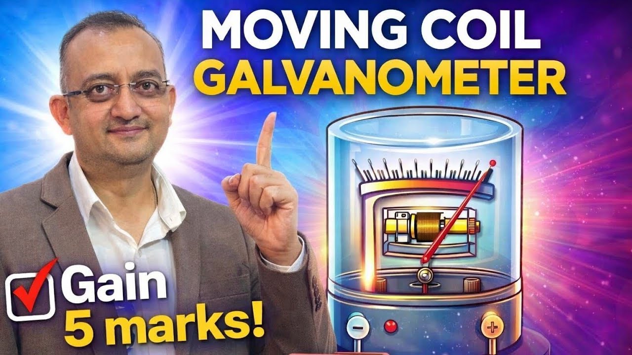 📈Gain 5 marks by doing this | moving coil galvanometer | CBSE | BSEH | Class 12 