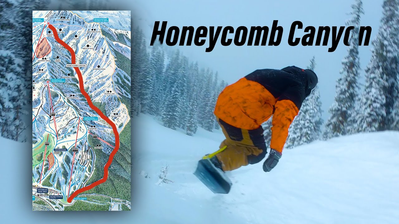 TOP-TO-BOTTOM Follow-Cam - Honeycomb Canyon Solitude - RAW AUDIO