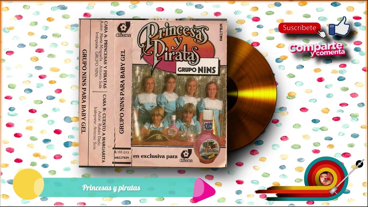 Grupo Nins Para Baby Gel - Princesas y piratas