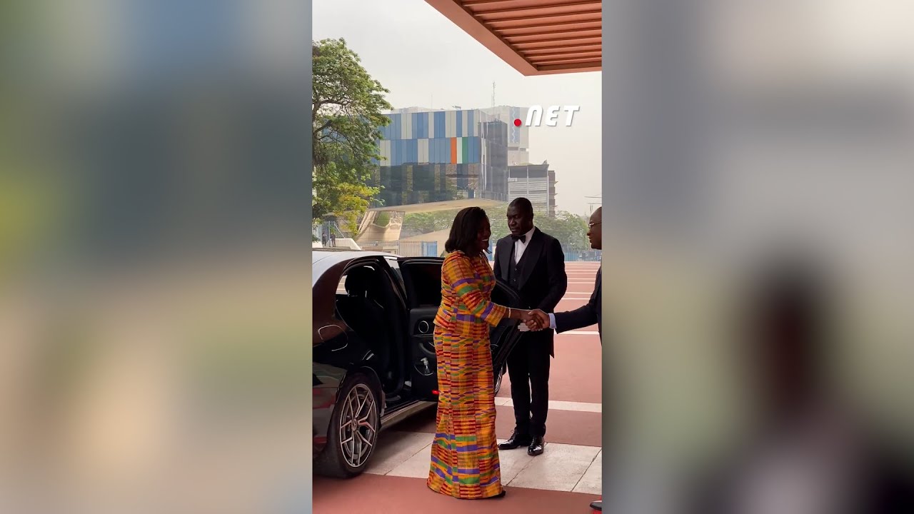 Arrivée des ministres pour le premier conseil des ministres du gouvernement Mambé 2