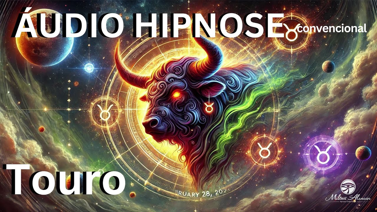 🔵ÁUDIO HIPNOSE Convencional - Signo de  Touro - Milton Alencar
