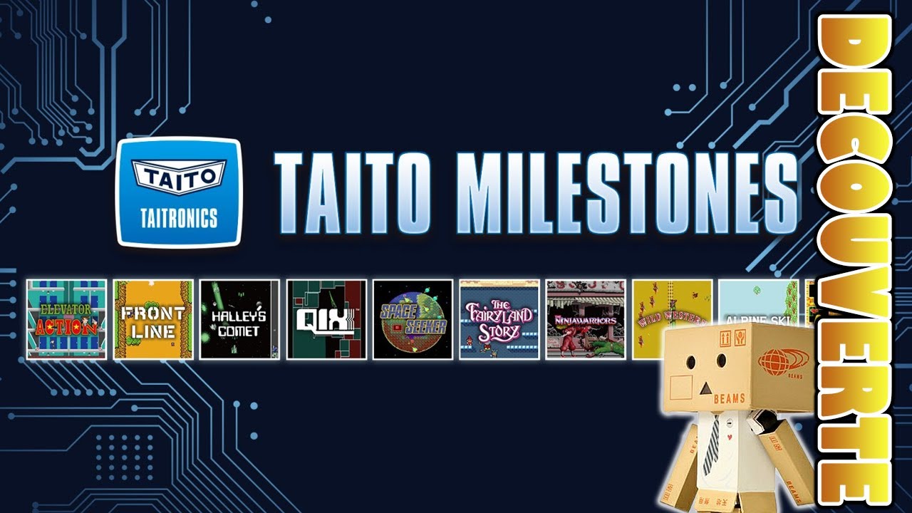 Découverte de Taito Milestones 1 sur Switch