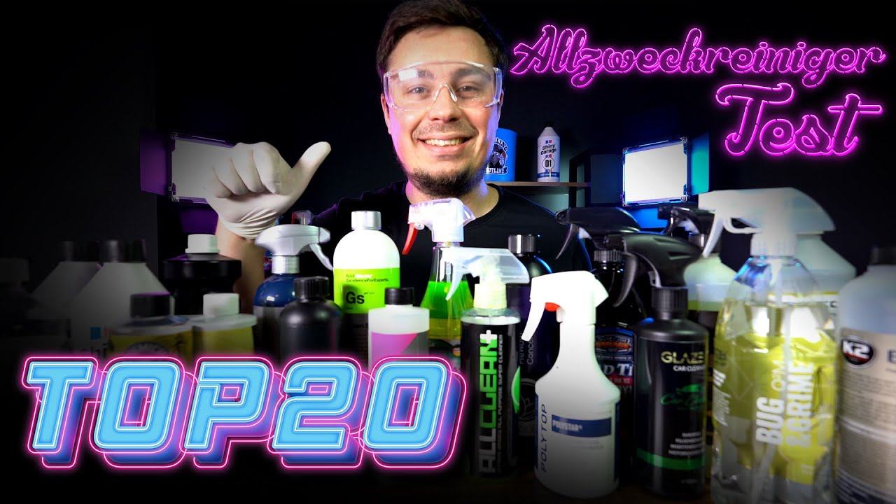 Allzweckreiniger Auto Test | All Purpose Cleaner (APC), Vorreiniger, Pre Cleaner im Vergleich