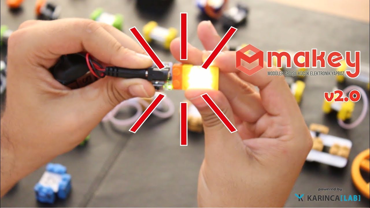 Makey Nedir? Yerli &Uuml;retim Elektronik Lego!