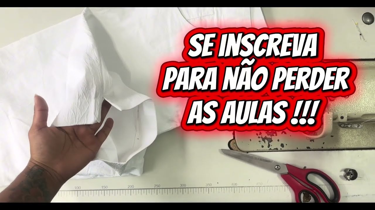 Como fazer barra com abertura lateral - AULA 3