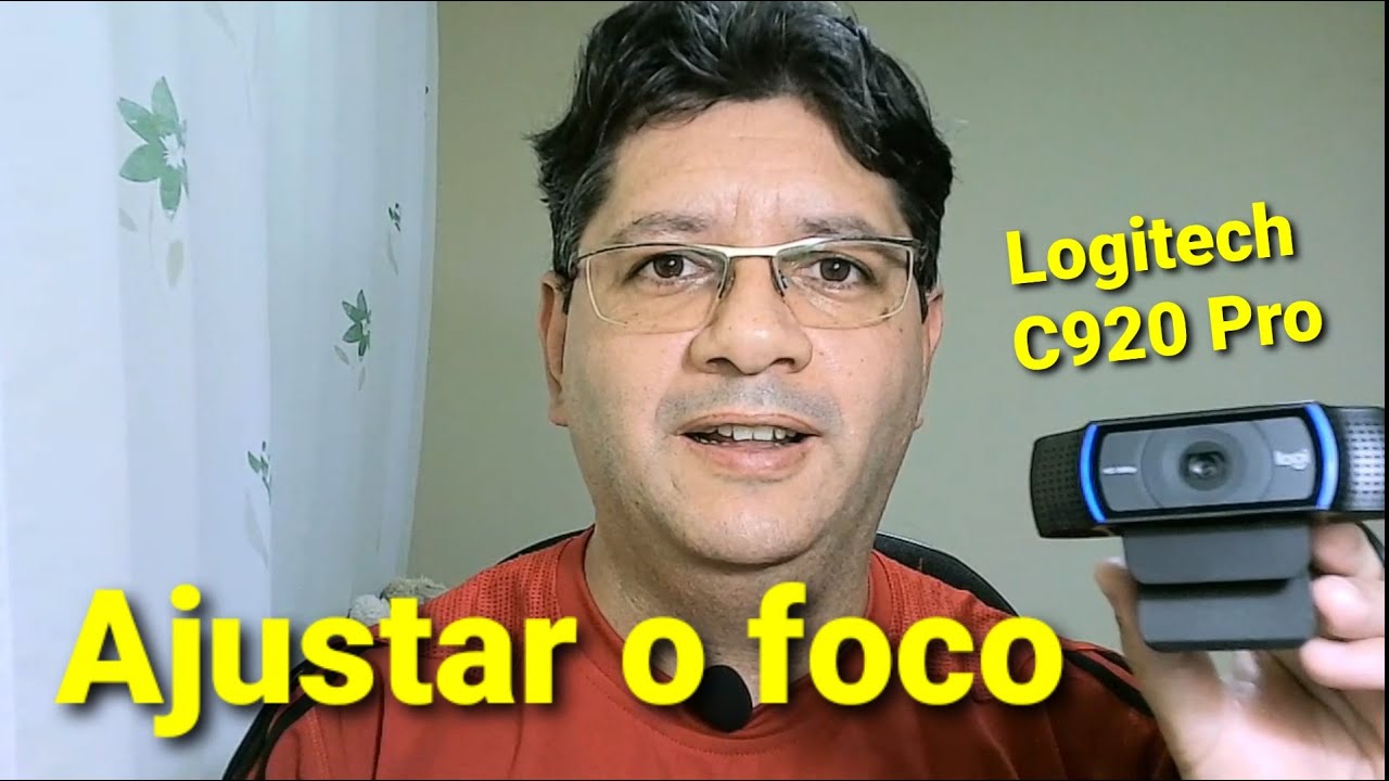 Como ajustar o foco da Webcam C920 Pro Logitech - Foco Infinito