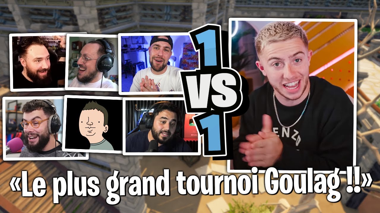 Michou organise le plus gros tournoi 1vs1 en Goulag sur Fortnite... (objectif la finale !)