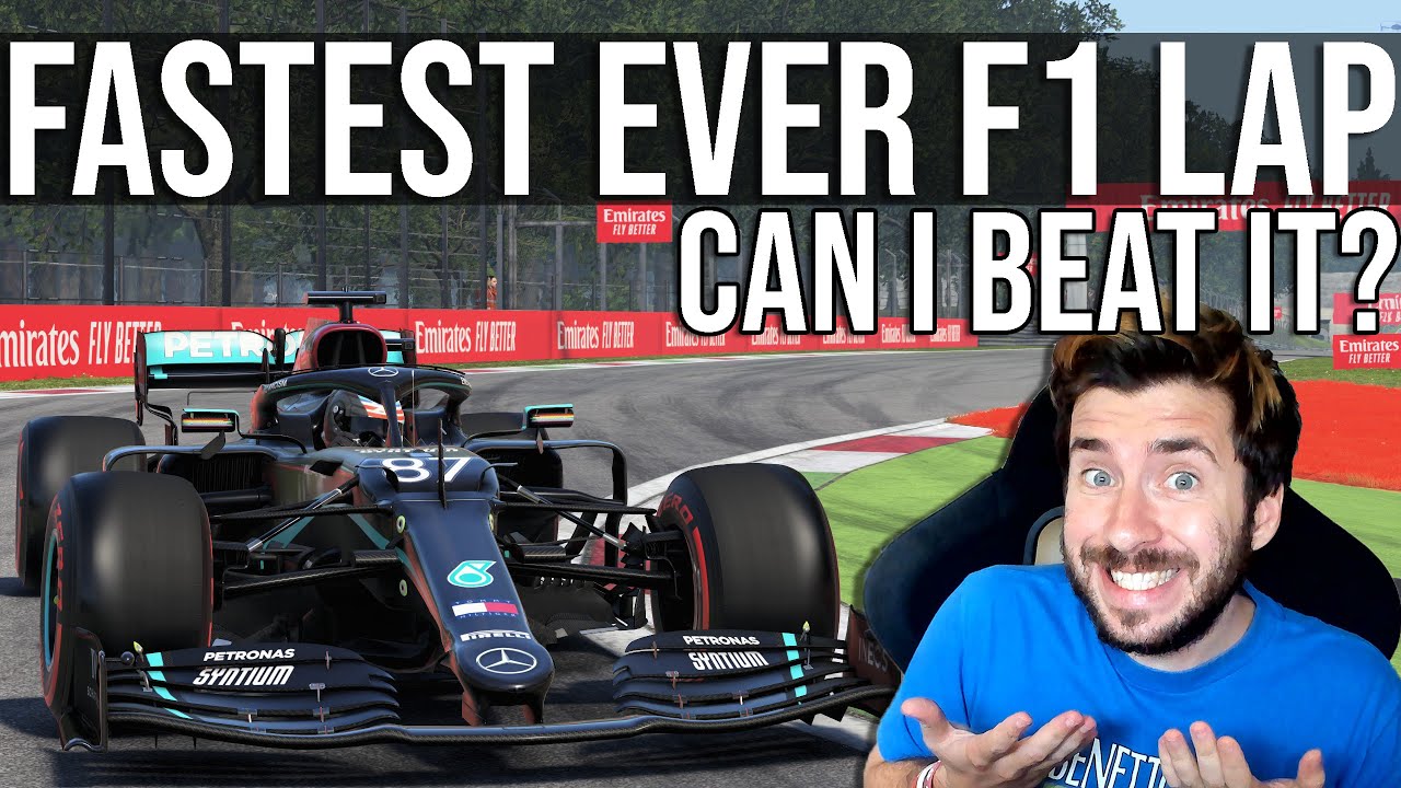 Can A Sim Racing Pleb Beat The Fastest Lap In The History Of Formula 1?