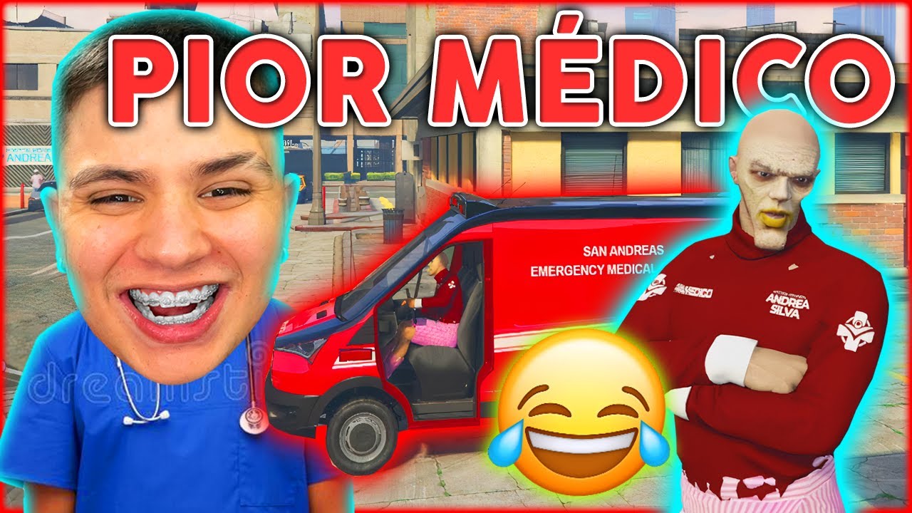 VIREI O PIOR MÉDICO do GTA RP 😂 (Paulinho o LOKO)