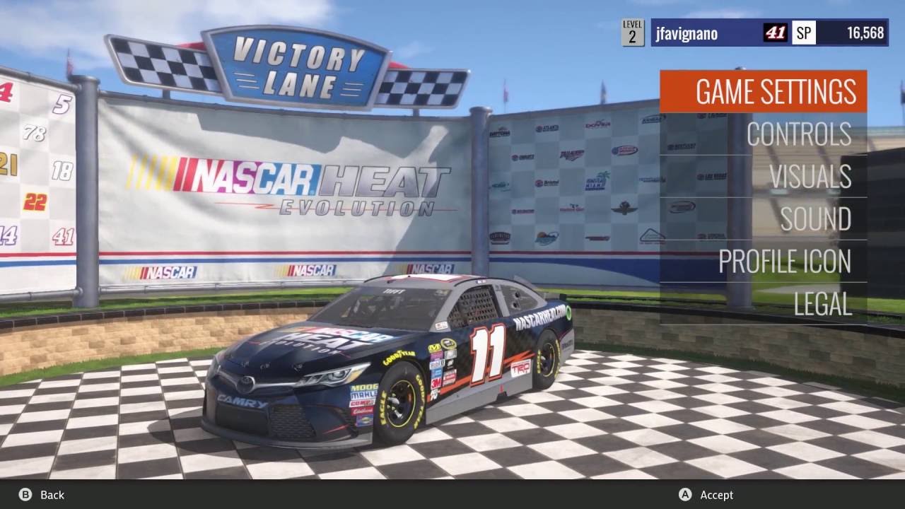 NASCAR Heat Evolution How To: General Walkthrough