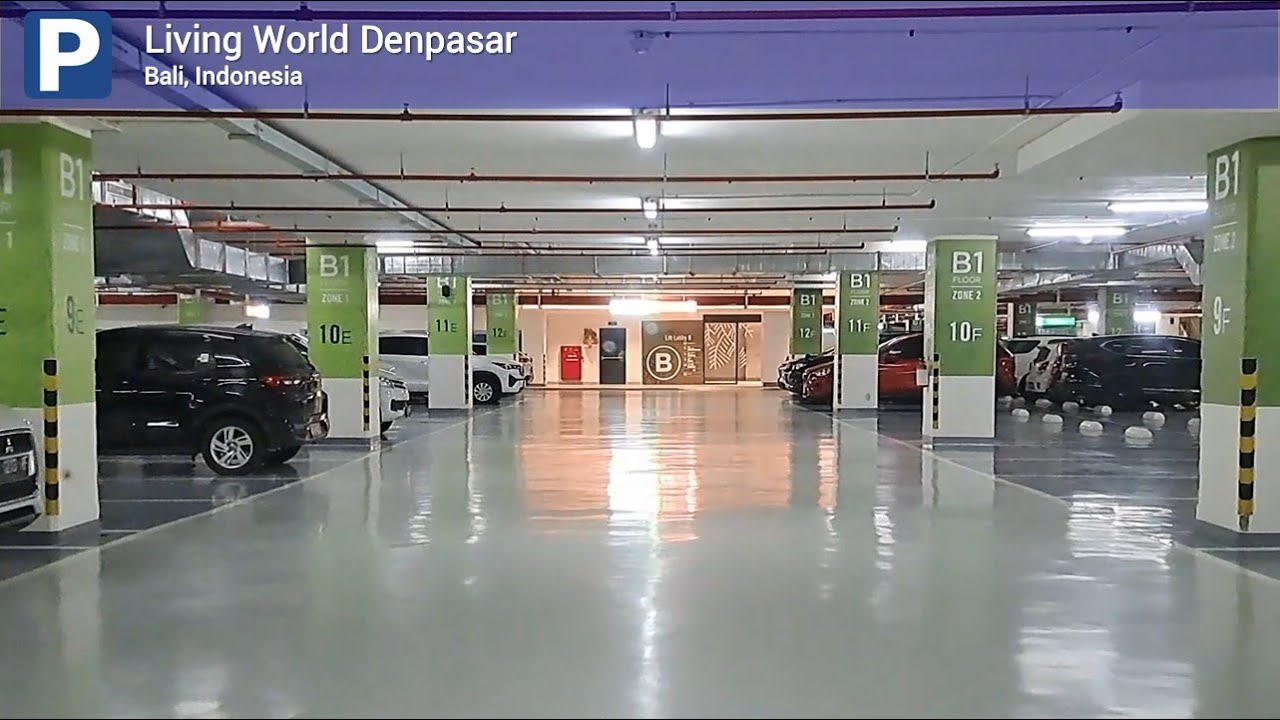 Car Park | Living World Denpasar - Bali, Indonesia