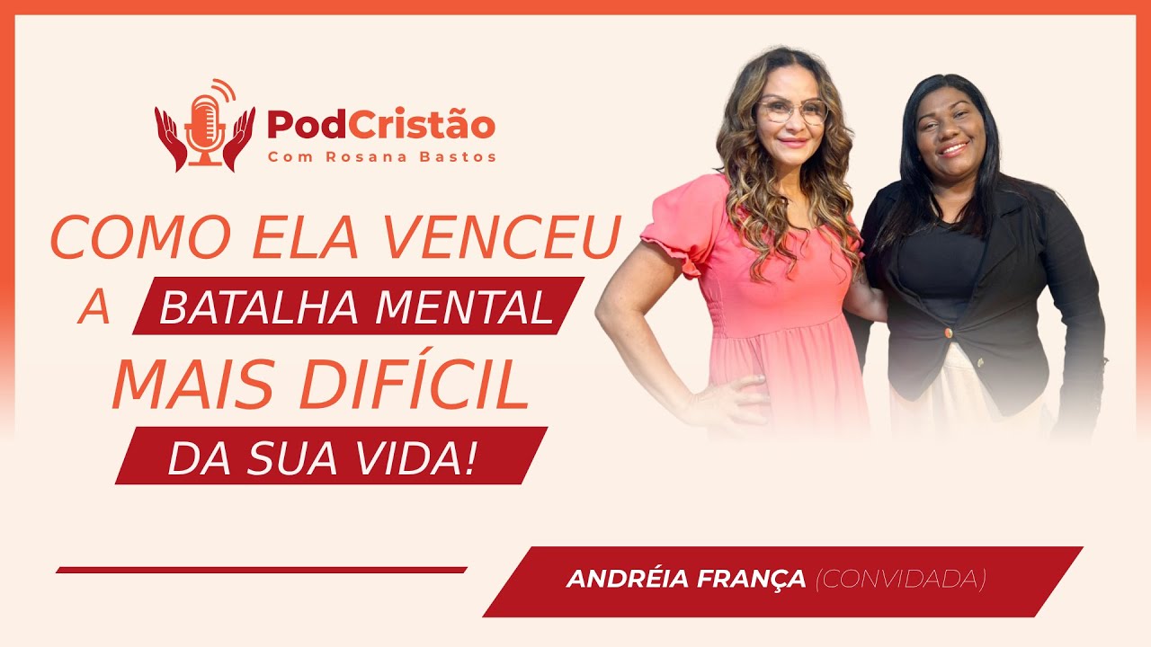 #72 | Do desespero à libertação: Um testemunho impactante! | Andréia França