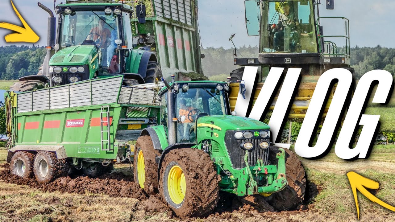 🇵🇱★ [Vlog #1] John Deere Oczami Operatora ✔ 2 Pokos W Gr Wesołowski ★