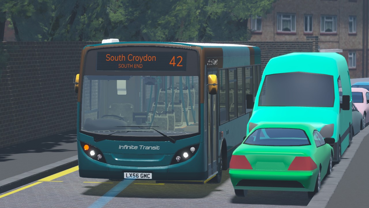 Brown Line 42 Full Route Visual to Thornton Heath and Back | Croydon Redefined - Infinite Transit